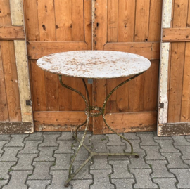 Tuintafel bistrotafel metaal Ø 70 cm VERKOCHT