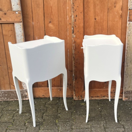 Nachtkastje Frankrijk wit VERKOCHT