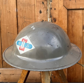 Helm metaal NS militair origineel VERKOCHT