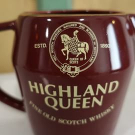 Highland Queen fine old Scotch whisky kan jug