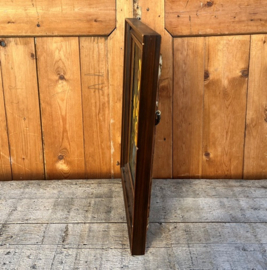 Stilleven in lijst hout boeket bloemen 37,5 x 48