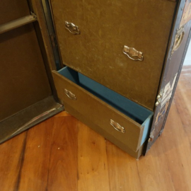 Reisgarderobe reiskoffer steamtrunk VERKOCHT