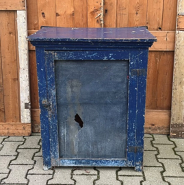 Vliegenkast blauw kast 70 x 48,5 x 84,5 cm