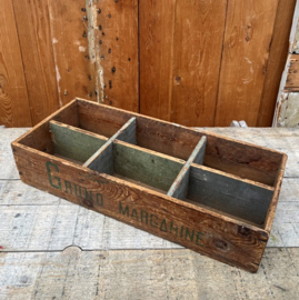 Kistje Gruno Margarine Groningen hout oud