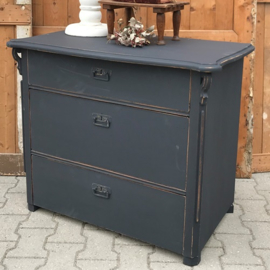 Ladekast commode grijs 94,5 breed VERKOCHT