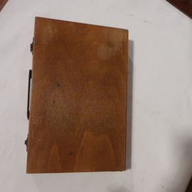 Talens verf kistje hout origineel VERKOCHT