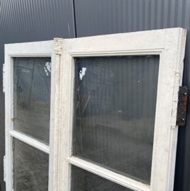 Raam met glas ruit origineel Frankrijk 99 x 144