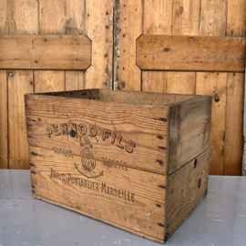 Houten kist Pernod Pastis origineel VERKOCHT