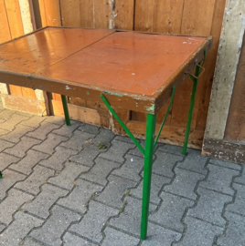 Camping tafel origineel Frankrijk VERKOCHT
