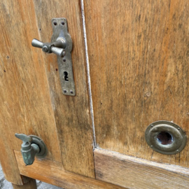 Koelkast koelmeubel  ijskast hout antiek