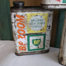 Olie blik olie drum BP motor oil barn found