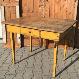 Boerentafel 100 x 77 eet tafel origineel VERKOCHT