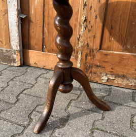 Wijntafel bijzettafel haltafel hout Ø 45 cm
