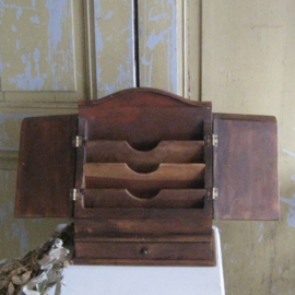 Postkast hout brievenkastje origineel VERKOCHT