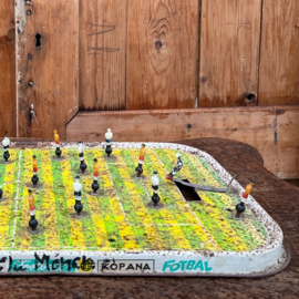 Voetbalspel metaal USSR CCCP origineel