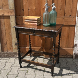 Bijzettafel hal tafel sidetable met klep Engeland