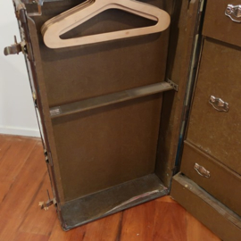 Reisgarderobe reiskoffer steamtrunk VERKOCHT