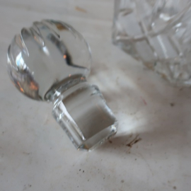 Karaf whisky fles met stop Engeland vierkant