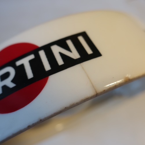 Martini Vermouth asbak vintage Ø 17 cm Regout