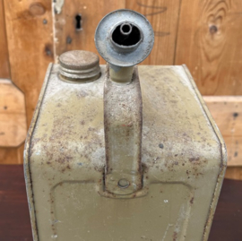 Olie petroleum kan beige metaal VERKOCHT