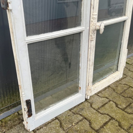 Raam met glas ruit origineel Frankrijk 99 x 144
