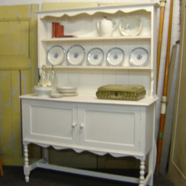 Buffetkast keuken servies boeken kast wit VERKOCHT