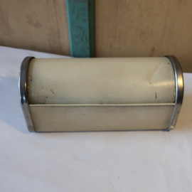 Beschuit trommel 29 x 12 x 12 metaal origineel