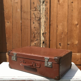 Koffer bruin 55 x 35 x 19 origineel