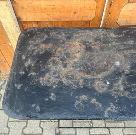 Tuintafel bistrotafel metaal zwart opklapbaar