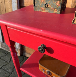 Kaptafel sidetable toilet bad tafel VERKOCHT