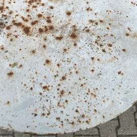 Tuintafel bistrotafel metaal Ø 70 cm VERKOCHT