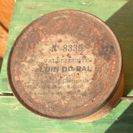 Cylindres Pathe 1900 in koker grammo Patho foon