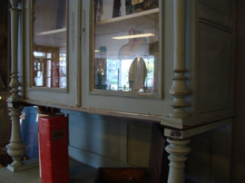 Buffetkast servies kast keuken groen brocante VERKOCHT