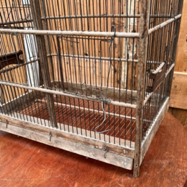 Vogelkooi kooi hout 43 x 27 x 36,5 VERKOCHT