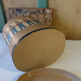 Hoedendoos origineel karton 25 x 20 x 25 cm