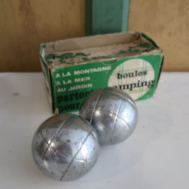 Petanque ballen jeu de boules camping