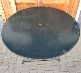 Tuinset Frankrijk 4 stoel tafel metaal VERKOCHT