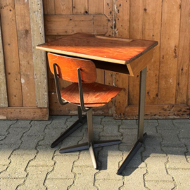 Kinderburo & stoel schoolset origineel VERKOCHT