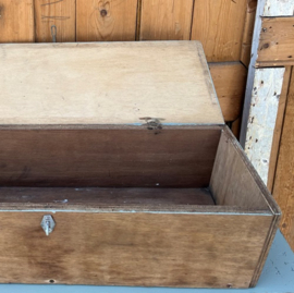 Kist gereedschap hout origineel VERKOCHT