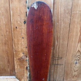 Peddel 125 cm roeispaan spaan hout decoratie