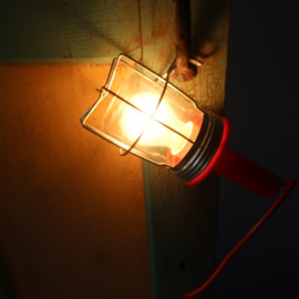 Looplamp kooilamp industrie VERKOCHT