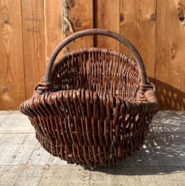 Plukmand mand origineel bloemenmand