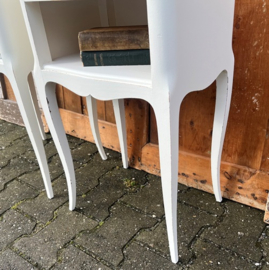 Nachtkastje Frankrijk wit VERKOCHT