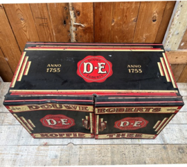 Winkelblik DE Douwe Egberts koffie VERKOCHT