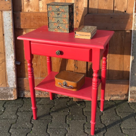 Kaptafel sidetable toilet bad tafel VERKOCHT