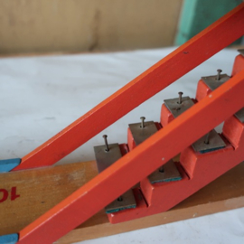 Homas jodelbaan knikkerbaan hout VERKOCHT