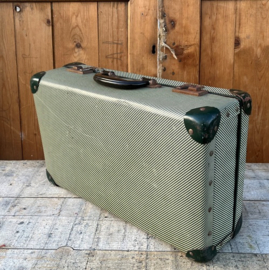 Koffer groen vintage retro origineel 46 cm