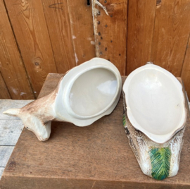 Schaal pate hert ree origineel 25,5 cm