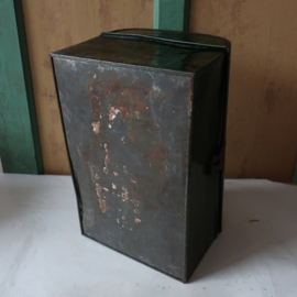 Brood beschuit blik trommel 36 x 22,5 x 20