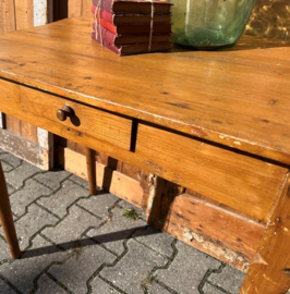 Tafel Frankrijk eettafel buro hout VERKOCHT